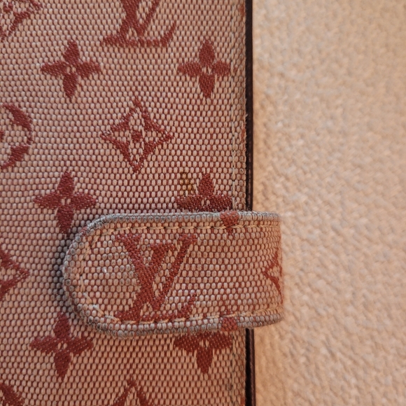 Louis Vuitton red Lin monogram agenda PM - Picture 8 of 9